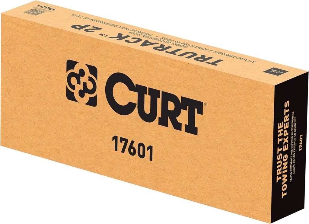 CURT 17601 TruTrack 2P Weight Distribution Hitch with 2X Sway Control, Up to 10K, 2-in Shank, 2-5/16-Inch Ball